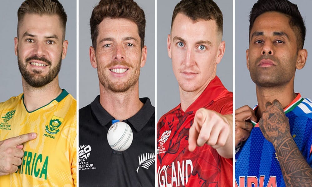 টি-টোয়েন্টি বিশ্বকাপ: সেমিফাইনালে ৪ দলের অতীত পরিসংখ্যান