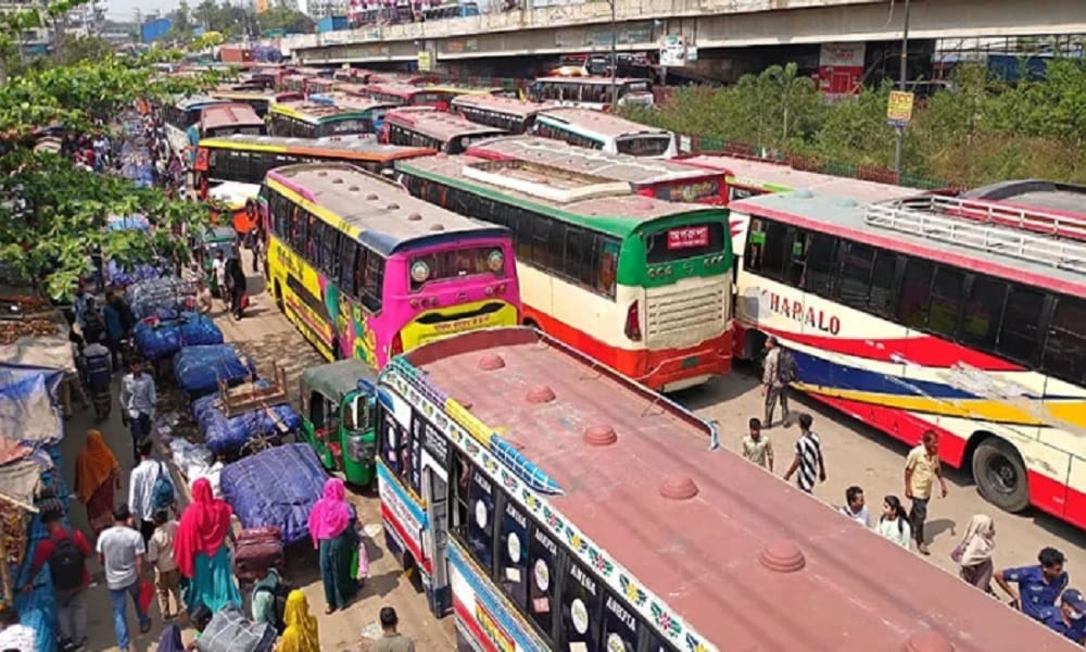 মহাসড়কে চাপ বাড়ছে, ঈদযাত্রা এখনও স্বস্তির