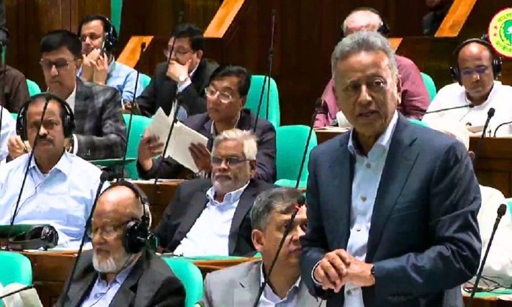 ২০৩৪ সালে রাজস্ব-জিডিপি অনুপাত হবে ১৫ শতাংশ, সংসদে অর্থমন্ত্রী