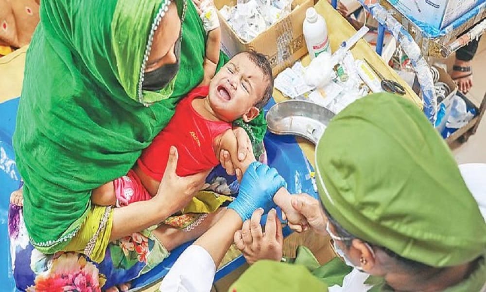 হাম ও হামের উপসর্গে আরও ৭ শিশুর মৃত্যু