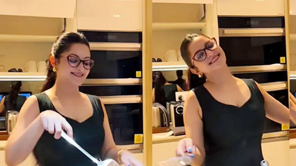 এবার পরীমনির রান্নার ভিডিও ভাইরাল